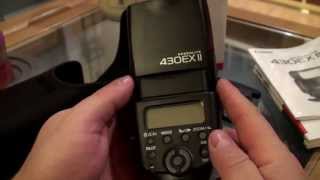 Unboxing Flash Canon 430EX II [upl. by Robison704]