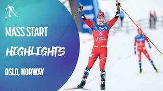 Krueger claims his first victory in Holmenkollen 50K  Oslo  FIS Cross Country [upl. by Romano]