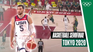 USA🇺🇸 🆚 Australia🇦🇺  Mens Basketball Semifinal  Tokyo 2020 [upl. by Lowndes]