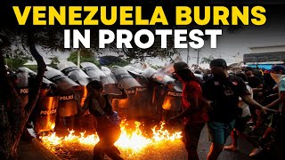 Protest In Venezuela LIVE  Protests After Nicolas Maduro Wins Venezuela Elections 2024  Times Now [upl. by Dalia716]