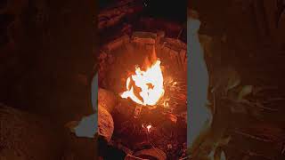 seasoning cast iron pan Off grid how to [upl. by Cavanaugh]