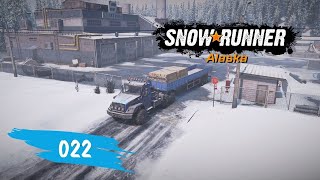 viel zu tun in Pedro Bay  Snow Runner Alaska 022  PC Lets Play deutsch [upl. by Fevre]