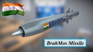 BrahMos  IndiaRussia Supersonic Cruise Missile  Weaponz Zone [upl. by Carrew]