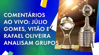 🔴 SORTEIO da LIBERTADORES E SULAMERICANA veja definição das Oitavas de Final  UOL ESPORTE [upl. by Eleen]