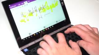 Lenovo Yoga Book Hands On [upl. by Harragan882]