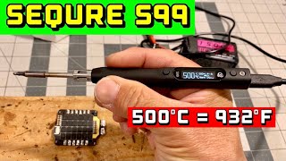 SEQURE S99 The Best Portable Soldering Iron [upl. by Angelle98]