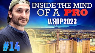 ♠♣♥♦ Inside the Mind of a Pro  2023 WSOP 14 Davidi Kitai [upl. by Ardet]