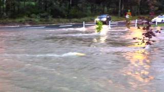 FLASH FLOODING IN PENRITH AND HAWKESBURY DISTRICTS FEB 2012 [upl. by Suvart527]