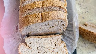 KETO FLOURLESS BREAD LOAF with bamboo fiber [upl. by Adla]