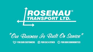 Rosenau Transport Built on Service [upl. by Elburr]