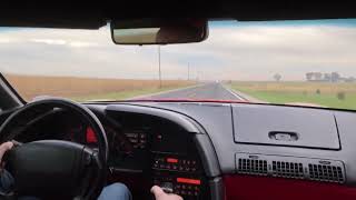 1993 C4 Corvette ZR1  Giving the DOHC LT5 some exercise at 7000 rpm [upl. by Funch]