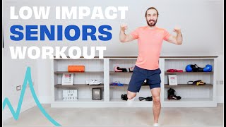 15 Minute Low Impact Workout for SENIORS  The Body Coach TV [upl. by Lenhard116]