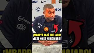 ¡Mbappé está harto de que pronuncien mal su nombre No va a callar más 😡 [upl. by Bram]