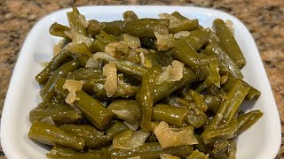 How to Cook Southern Country Style Green Beans [upl. by Keraj]