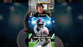 Malik Nabers Player Props  Commanders vs Giants Best Bets  NFL Week 9 [upl. by Nioe976]