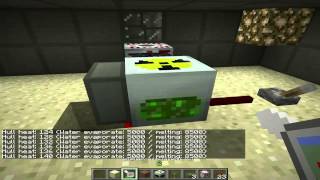 Atomkraftwerk in Minecraft Tekkit Bauanleitung und Explosion nach Kernschmelze [upl. by Jon]