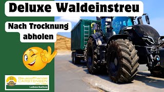 Deluxe Waldeinstreu nach Trocknung abholen Nur das beste für ihr Tier [upl. by Ettevroc546]