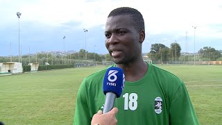 Chieti ecco Donsah in attesa di Falzerano [upl. by Anihsat110]