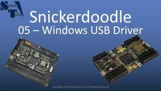 Connecting to snickerdoodle over USB from Windows 10 [upl. by Rudyard]