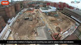 Demolition footage on the Oriel site [upl. by Lindi]