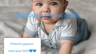 Prénoms bébés garçons rares et leurs significations pour 2024 [upl. by Aihseket]