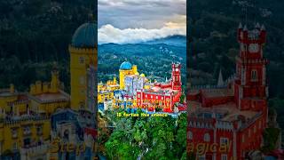 Pena Palace A Colorful Wonderland Atop a Portuguese Hill pena palace  portugal travelgothic style [upl. by Zinah823]