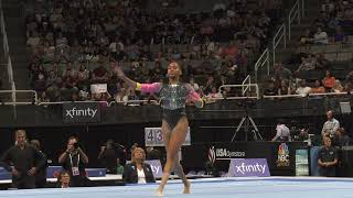 Skye Blakely  Floor Exercise  2023 Xfinity US Championships  Senior Women Day 2 [upl. by Ymorej]