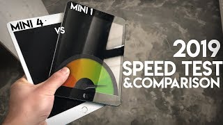 iPad Mini 4 vs Mini 1 in 2019  Speed Test [upl. by Haleak]