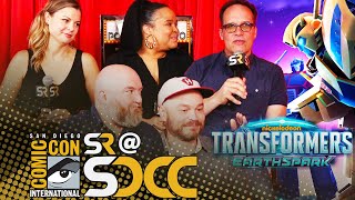 SDCC 2023 Transformers EarthSpark Cast amp Creators Reflect On The Franchises Legacy [upl. by Teodora]