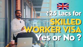 Is it worth to pay ₹25 Lacs for Skilled Worker Visa tier2visauk [upl. by Alithea]