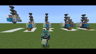 Minecraft Bedrock 121 Shulker Box Loader Variants [upl. by Hanus954]