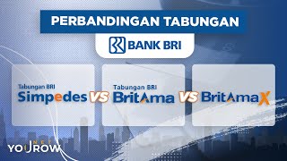 Perbandingan Tabungan BRI Simpedes Britama atau Britamax Mana yang Cocok untuk Anda [upl. by Einatirb]