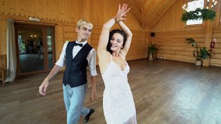 SKOLIM  🔥 Ona mi dała 🔥 Latino Wedding Dance  Salsa  Pierwszy Taniec ONLINE [upl. by Hyozo699]