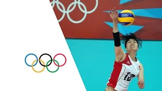 Womens Volleyball Quarter Finals  JPN v CHN  London 2012 Olympics [upl. by Otsirc]