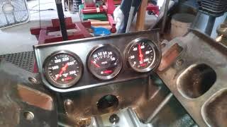 Mercruiser Gen 6 454 Corsair Video 17 Oil Pressure [upl. by Dempstor]