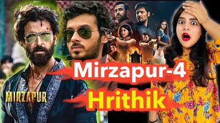 Mirzapur 4 Hrithik Roshan Movie Announcement  Deeksha Sharma [upl. by Latterll607]