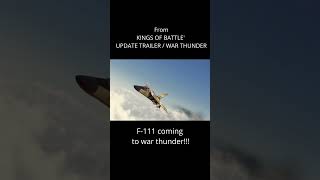 F111 Aardvark War Thunder news warthunder [upl. by Eirok]