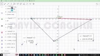 VECTOR 30 GEOGEBRA [upl. by Yeltneb]