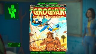 Grognak The Barbarian Magazine  Vault 81 Fallout 4 [upl. by Hourihan]