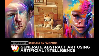 Dream By Wombo  Generate Abstract Art Using Artificial Intelligence [upl. by Hammad]