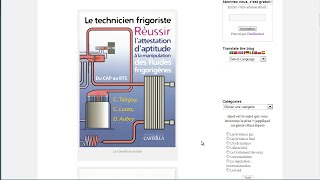 Livres  Réussir lattestation daptitude à la manipulation des fluides frigorigènes [upl. by Chitkara]