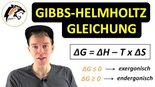 GibbsHelmholtzGleichung inkl Entropie  Chemie Tutorial [upl. by Rozek]