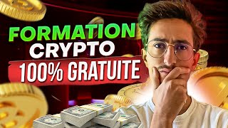 Formation CRYPTO GRATUITE  tout savoir sur les cryptomonnaies débutant  présentation  sommaire [upl. by Neirol]