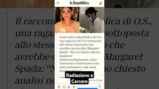 Radiazione e carcere chirurgia frasedelgiorno procopio margaret rete4 notizie perte [upl. by Ayerim]