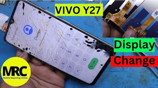 Vivo Y27 Display Replacement  VIVO Y27 Display Price  VIVO Y27 [upl. by Encratis]