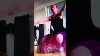 Disney Ballet Barre Improvisation PochahontasCinderella [upl. by Ehrsam]