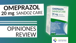 OMEPRAZOL Para Que Sirve 🍀 Omeprazol Sandoz Care Como Tomarlo 🌷 FARMACIA SENANTE [upl. by Currey]