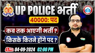 UP Police New Vacancy 2024  UPP कब तक आएगी भर्ती UP SI PAC Constable Jail Warden  By Ankit Sir [upl. by Anegroeg671]