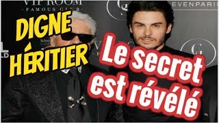 Baptiste Giabiconi  le digne heritier de Karl Lagerfeld  YNCT TV [upl. by Delora735]