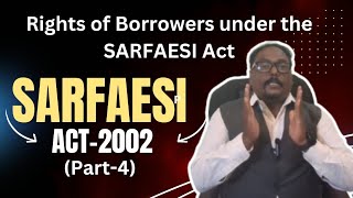 Rights of Borrowers under SARFAESI ActPart4 [upl. by Els]